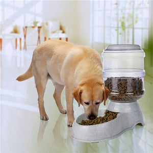 3.5L Automatic Water Drinking Bowl Fountain For Dogs Cats Pet Food Feeder Large Capacity Water Bottle Dispenser Waterer For Dogs
