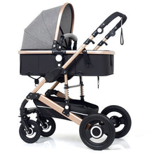 Load image into Gallery viewer, Baby Stroller 3 in 1 lightweight stroller baby car High Landscape Stroller baby pram strollers for 0-36 months baby trolley