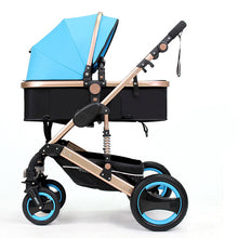 Load image into Gallery viewer, Baby Stroller 3 in 1 lightweight stroller baby car High Landscape Stroller baby pram strollers for 0-36 months baby trolley