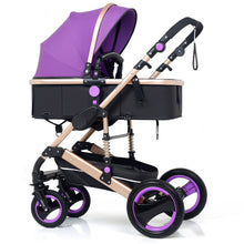 Load image into Gallery viewer, Baby Stroller 3 in 1 lightweight stroller baby car High Landscape Stroller baby pram strollers for 0-36 months baby trolley