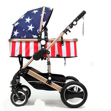 Load image into Gallery viewer, Baby Stroller 3 in 1 lightweight stroller baby car High Landscape Stroller baby pram strollers for 0-36 months baby trolley