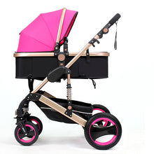Load image into Gallery viewer, Baby Stroller 3 in 1 lightweight stroller baby car High Landscape Stroller baby pram strollers for 0-36 months baby trolley