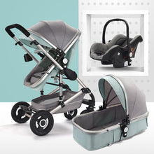 Load image into Gallery viewer, Baby Stroller 3 in 1 lightweight stroller baby car High Landscape Stroller baby pram strollers for 0-36 months baby trolley