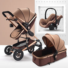 Load image into Gallery viewer, Baby Stroller 3 in 1 lightweight stroller baby car High Landscape Stroller baby pram strollers for 0-36 months baby trolley