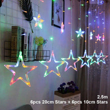 Load image into Gallery viewer, Elk Bell String Light LED Christmas Decor For Home Hanging Garland Christmas Tree Decor Ornament 2019 Navidad Xmas Gift New Year