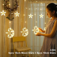 Load image into Gallery viewer, Elk Bell String Light LED Christmas Decor For Home Hanging Garland Christmas Tree Decor Ornament 2019 Navidad Xmas Gift New Year