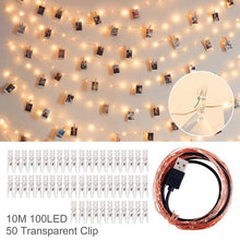 Load image into Gallery viewer, Elk Bell String Light LED Christmas Decor For Home Hanging Garland Christmas Tree Decor Ornament 2019 Navidad Xmas Gift New Year