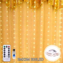 Load image into Gallery viewer, Elk Bell String Light LED Christmas Decor For Home Hanging Garland Christmas Tree Decor Ornament 2019 Navidad Xmas Gift New Year