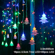 Load image into Gallery viewer, Elk Bell String Light LED Christmas Decor For Home Hanging Garland Christmas Tree Decor Ornament 2019 Navidad Xmas Gift New Year