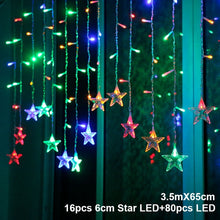 Load image into Gallery viewer, Elk Bell String Light LED Christmas Decor For Home Hanging Garland Christmas Tree Decor Ornament 2019 Navidad Xmas Gift New Year