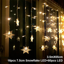 Load image into Gallery viewer, Elk Bell String Light LED Christmas Decor For Home Hanging Garland Christmas Tree Decor Ornament 2019 Navidad Xmas Gift New Year