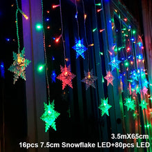Load image into Gallery viewer, Elk Bell String Light LED Christmas Decor For Home Hanging Garland Christmas Tree Decor Ornament 2019 Navidad Xmas Gift New Year