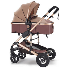 Load image into Gallery viewer, Baby Stroller 3 in 1 lightweight stroller baby car High Landscape Stroller baby pram strollers for 0-36 months baby trolley
