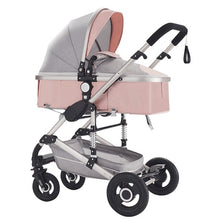 Load image into Gallery viewer, Baby Stroller 3 in 1 lightweight stroller baby car High Landscape Stroller baby pram strollers for 0-36 months baby trolley