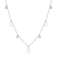 Load image into Gallery viewer, ELESHE 2019 New Luxury Fashion Round Coin Choker Necklace for Women 925 Sterling Silver Chain Necklace Collier Femme