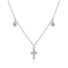 Load image into Gallery viewer, ELESHE 2019 New Luxury Fashion Round Coin Choker Necklace for Women 925 Sterling Silver Chain Necklace Collier Femme