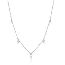Load image into Gallery viewer, ELESHE 2019 New Luxury Fashion Round Coin Choker Necklace for Women 925 Sterling Silver Chain Necklace Collier Femme