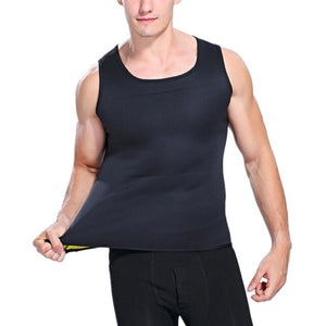 Plus size Men Body Shaper Modeling Vest Belt Belly Men Reducing Shaperwear Fat Burning Loss Weight Waist Trainer Sweat Corset