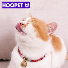 Load image into Gallery viewer, HOOPET Pet Collar Dog Neck Cat Adjustable Bell Necklace For Puppy Fashion Head Pendant Necklet Animal Supplies