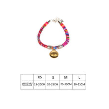 Load image into Gallery viewer, HOOPET Pet Collar Dog Neck Cat Adjustable Bell Necklace For Puppy Fashion Head Pendant Necklet Animal Supplies