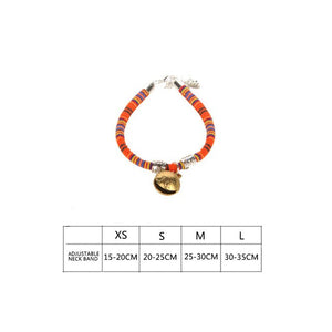 HOOPET Pet Collar Dog Neck Cat Adjustable Bell Necklace For Puppy Fashion Head Pendant Necklet Animal Supplies