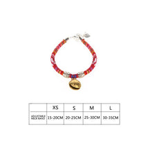 Load image into Gallery viewer, HOOPET Pet Collar Dog Neck Cat Adjustable Bell Necklace For Puppy Fashion Head Pendant Necklet Animal Supplies