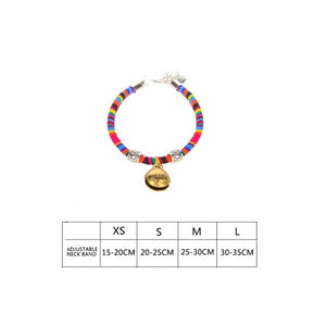 HOOPET Pet Collar Dog Neck Cat Adjustable Bell Necklace For Puppy Fashion Head Pendant Necklet Animal Supplies