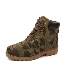Load image into Gallery viewer, Winter boots women shoes 2019 warm fur plush sneakers women snow boots women lace-up ankle boots winter shoes woman botas mujer