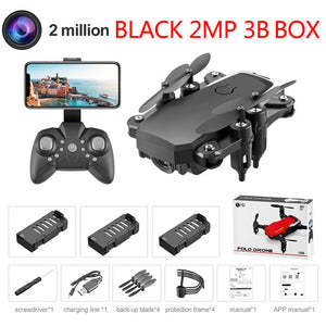 LF606 Mini Drone with 4K Camera HD Foldable Drones One-Key Return FPV Quadcopter Follow Me RC Helicopter Quadrocopter Kid's Toys