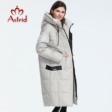 Load image into Gallery viewer, Astrid 2019 Winter new arrival down jacket women loose clothing outerwear quality with a hood fashion style winter coat AR-7038
