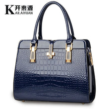 Load image into Gallery viewer, 100% Genuine leather Women handbags 2019 new light leather bag female crocodile high-grade shoulder bags of western style bag