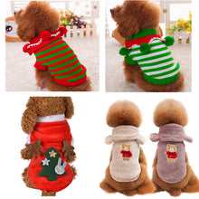 Load image into Gallery viewer, 5 Style Winter Pet Dog Clothes for Dog Hoodie Coat Soft Fleece Warm Puppy Clothes Dog Sweatshirt Winter Christmas Clothing