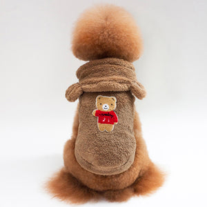 5 Style Winter Pet Dog Clothes for Dog Hoodie Coat Soft Fleece Warm Puppy Clothes Dog Sweatshirt Winter Christmas Clothing