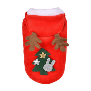 5 Style Winter Pet Dog Clothes for Dog Hoodie Coat Soft Fleece Warm Puppy Clothes Dog Sweatshirt Winter Christmas Clothing