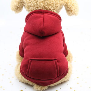 5 Style Winter Pet Dog Clothes for Dog Hoodie Coat Soft Fleece Warm Puppy Clothes Dog Sweatshirt Winter Christmas Clothing