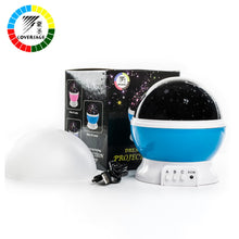 Load image into Gallery viewer, Coversage Rotating Night Light Projector Spin Starry Sky Star Master Children Kids Baby Sleep Romantic Led USB Lamp Projection