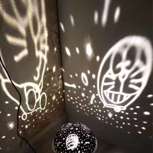 Coversage Rotating Night Light Projector Spin Starry Sky Star Master Children Kids Baby Sleep Romantic Led USB Lamp Projection