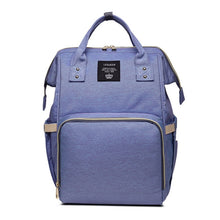 Load image into Gallery viewer, Fashion Brand Large Capacity Baby Bag Travel Backpack Designer Nursing Bag for Baby Mom Backpack Women Carry Care Bags