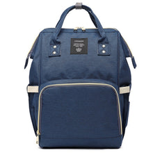 Load image into Gallery viewer, Fashion Brand Large Capacity Baby Bag Travel Backpack Designer Nursing Bag for Baby Mom Backpack Women Carry Care Bags
