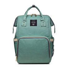 Load image into Gallery viewer, Fashion Brand Large Capacity Baby Bag Travel Backpack Designer Nursing Bag for Baby Mom Backpack Women Carry Care Bags