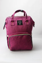 Load image into Gallery viewer, Fashion Brand Large Capacity Baby Bag Travel Backpack Designer Nursing Bag for Baby Mom Backpack Women Carry Care Bags