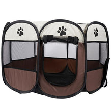 Load image into Gallery viewer, Dog House Cage for Cats Pet Puppy Bed Outdoor Dog Kennel Crate Park Tent Fence Nest Playpen for Small Medium Dogs Animals Supply