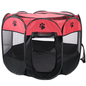 Dog House Cage for Cats Pet Puppy Bed Outdoor Dog Kennel Crate Park Tent Fence Nest Playpen for Small Medium Dogs Animals Supply