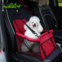 Load image into Gallery viewer, Portable Travel Dog Car Seat Cover Pet Carrier for Cat Transport Dog Booster Small Dog Carrying Bag for Puppies Kitten Chihuahua