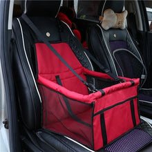 Load image into Gallery viewer, Portable Travel Dog Car Seat Cover Pet Carrier for Cat Transport Dog Booster Small Dog Carrying Bag for Puppies Kitten Chihuahua