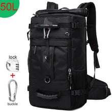 Load image into Gallery viewer, KAKA 50L Waterproof Travel Backpack Men Women Multifunction 17.3 Laptop Backpacks Male outdoor Luggage Bag mochilas Best quality